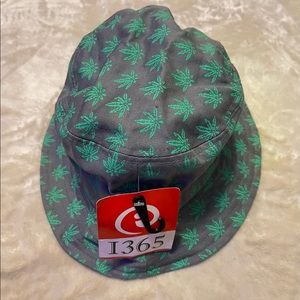 1365 premium headwear pot leaf bucket hat